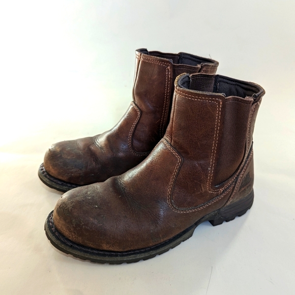 Caterpillar Shoes Caterpillar Cat Jace St Brown Steel Toe Work